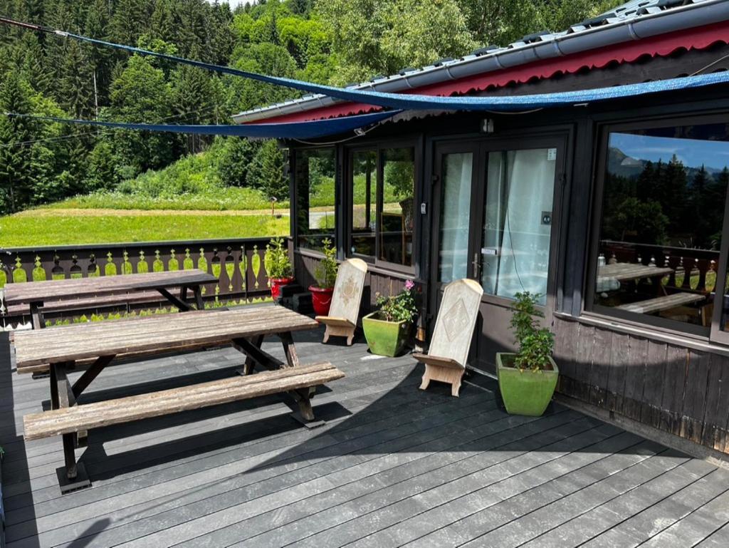 La Cote d'Arbroz La Chanterelle - Mountain Lodge מראה חיצוני תמונה